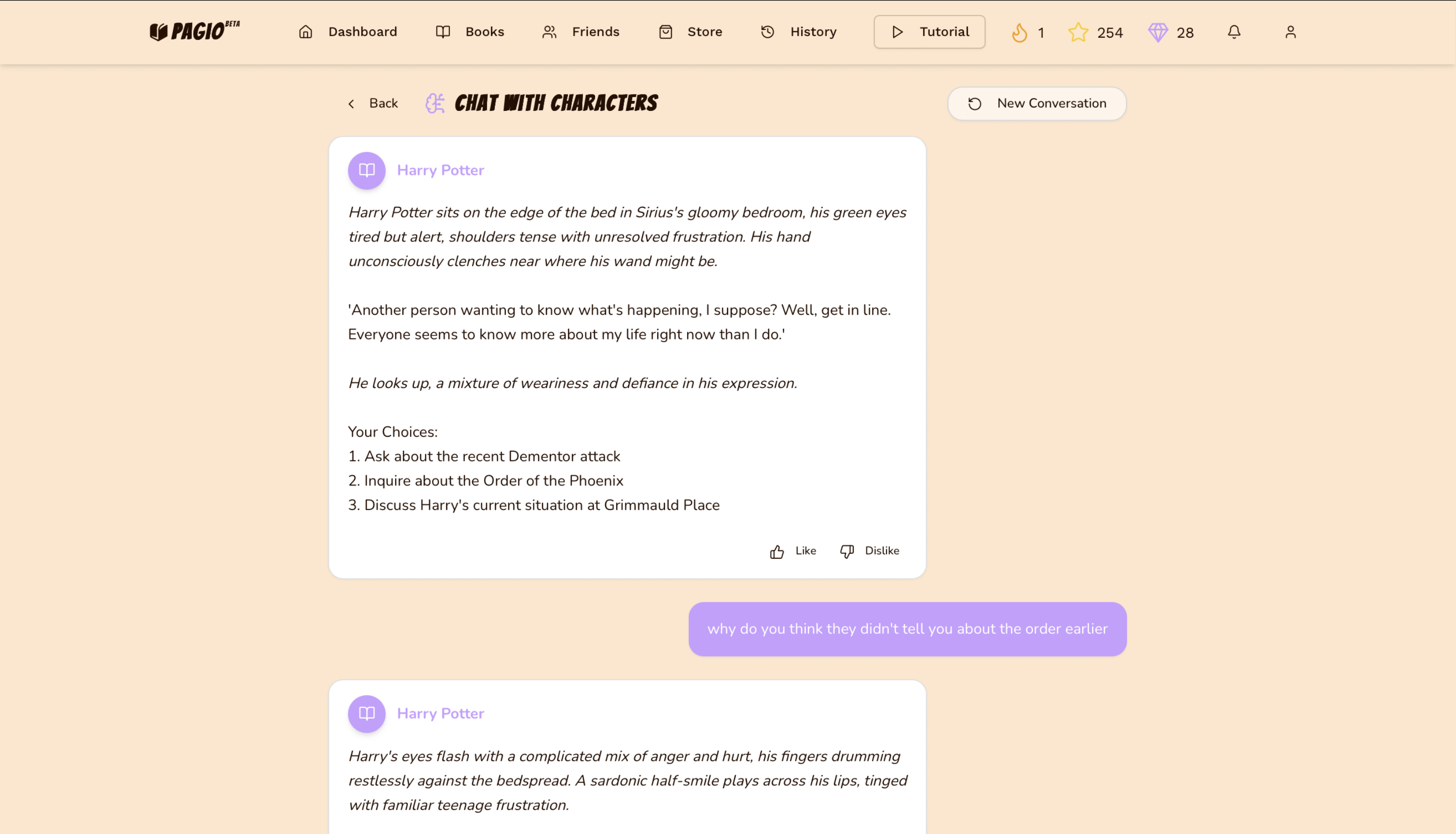 Chat with Characters